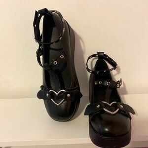 Batwing Black Dress Shoes